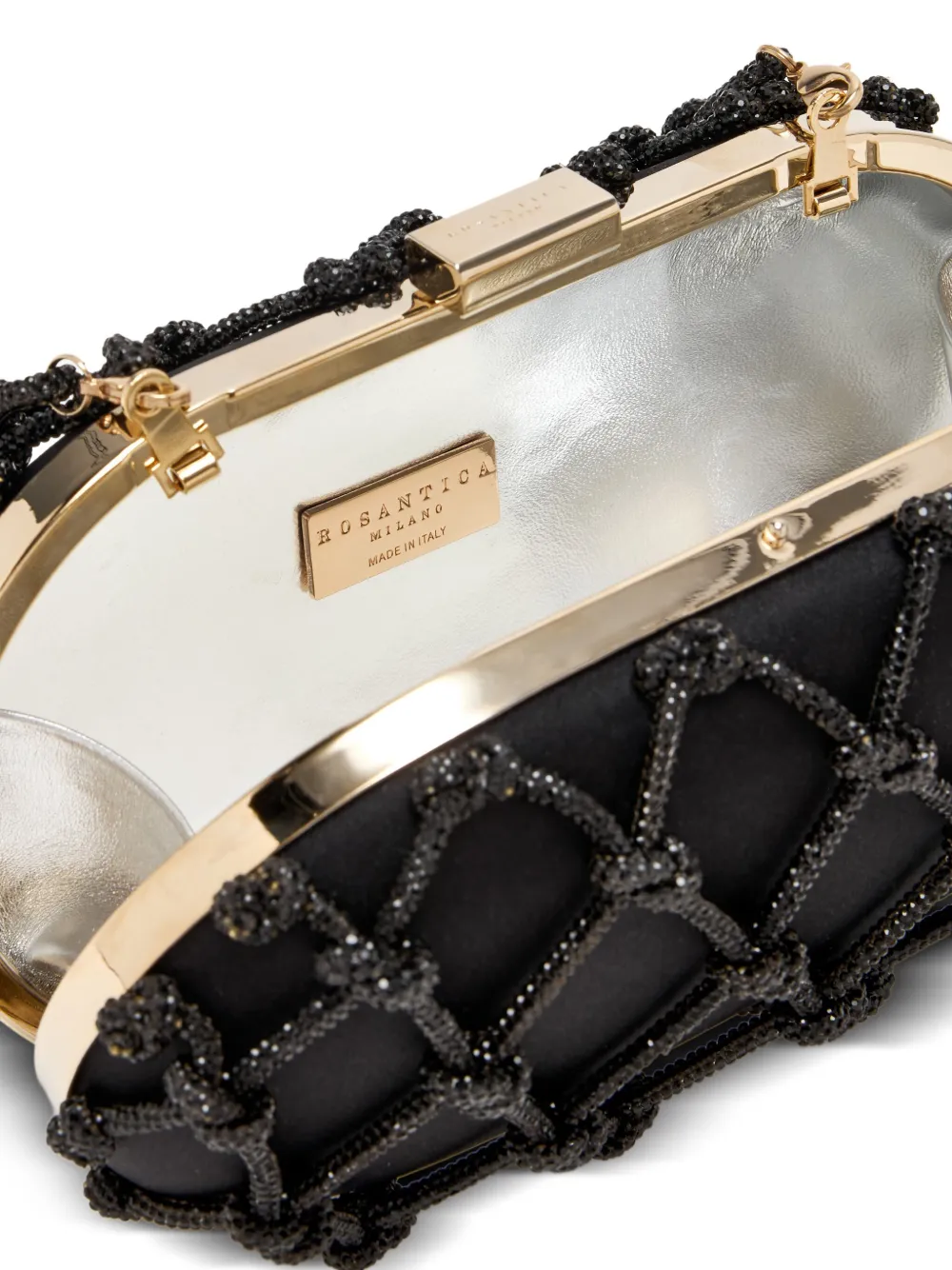 Rosantica Erato Nodi mini-shopper Zwart