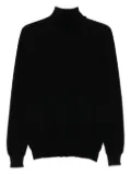 Fedeli turtleneck cashmere sweater - Black