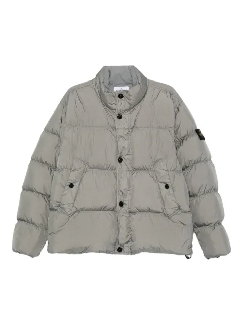 Stone Island جاكيت مبطن بياقة واقفة