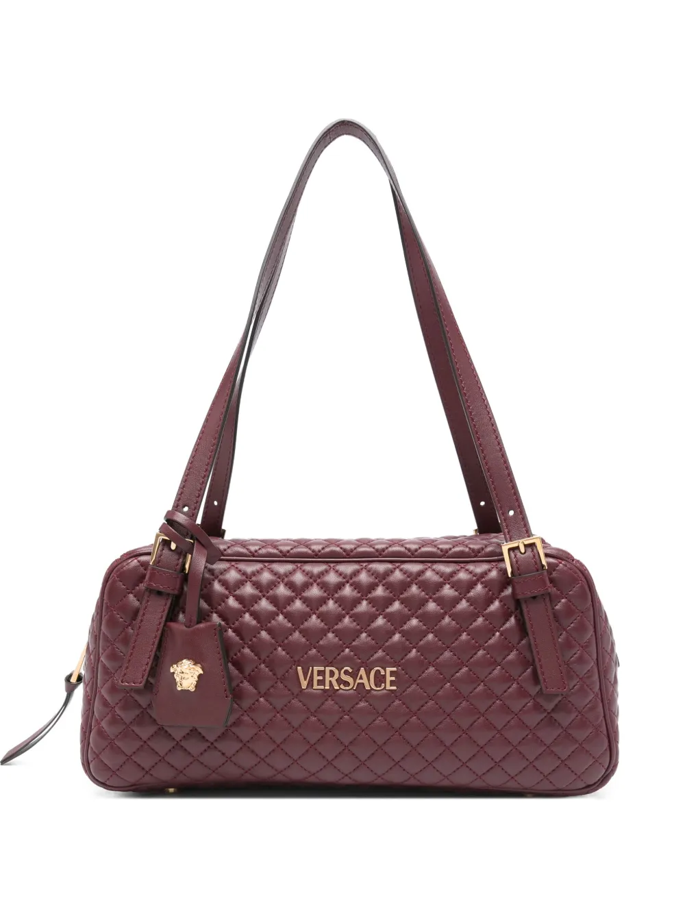 Versace Gewatteerde shopper Rood