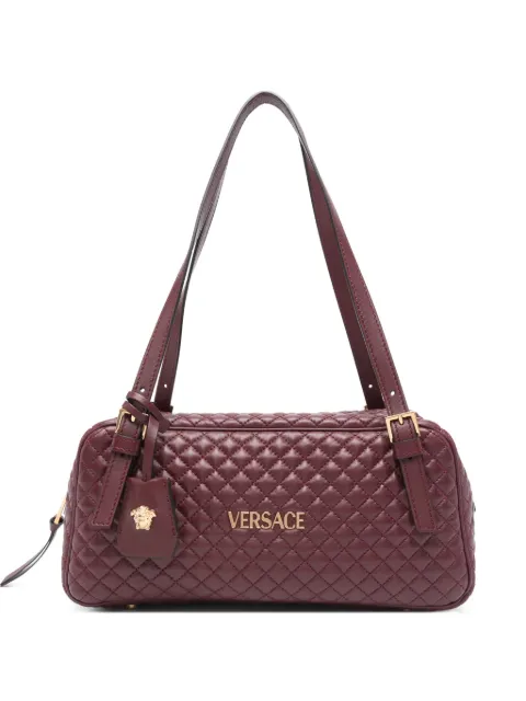 Versace quilted tote bag