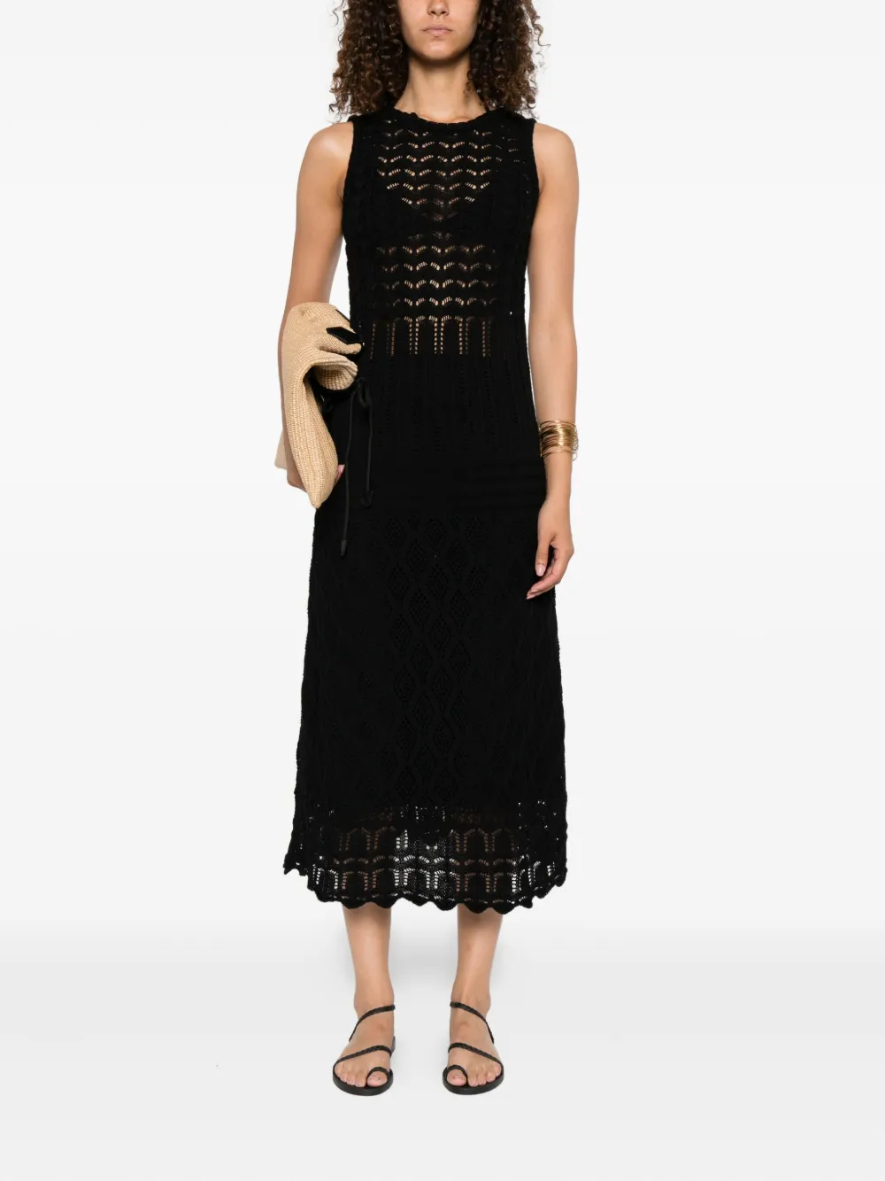 MARIUCCIA MILANO crochet open-back dress | Day Dresses | Image 2