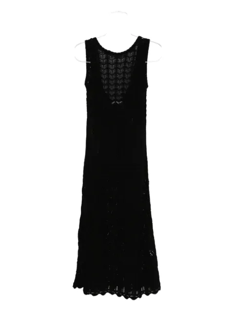 MARIUCCIA MILANO crochet open-back dress
