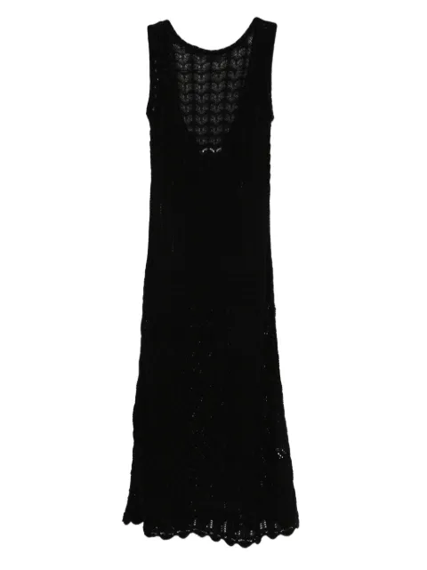 MARIUCCIA MILANO crochet open-back dress