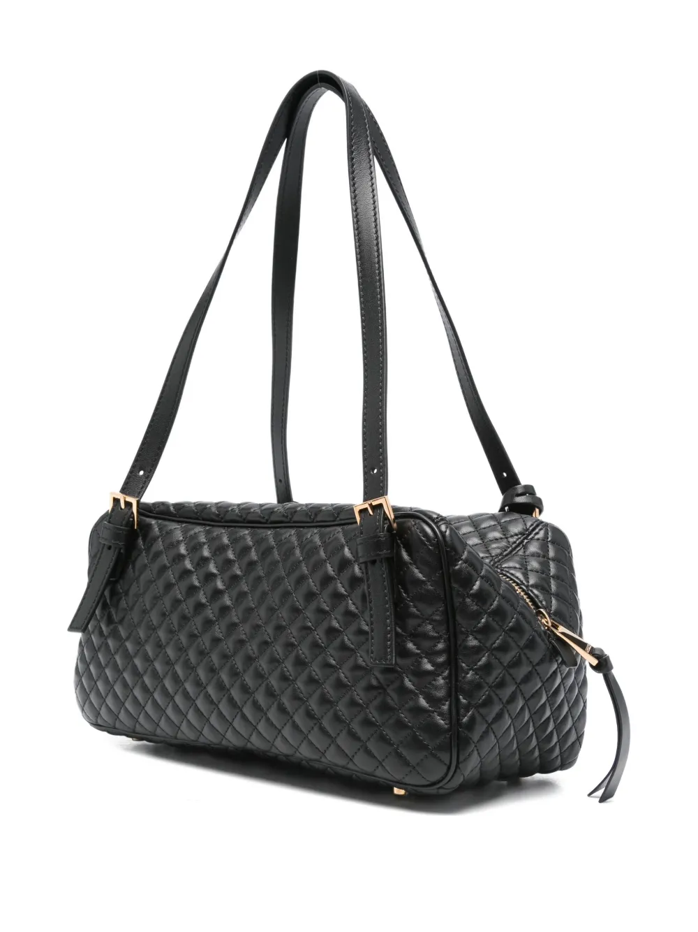 Versace Leren shopper Zwart