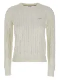 Sun68 cable-knit sweater - Light and natural