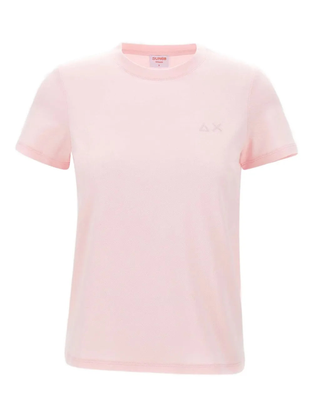Sun68 rhinestone-logo crew-neck T-shirt