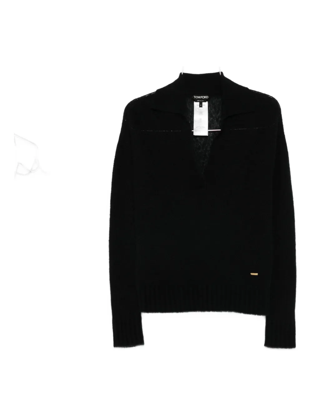 TOM FORD polo-neck sweater Zwart