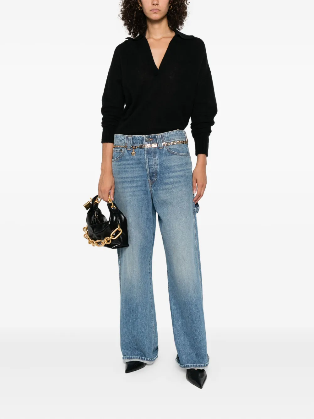 TOM FORD polo-neck sweater Zwart