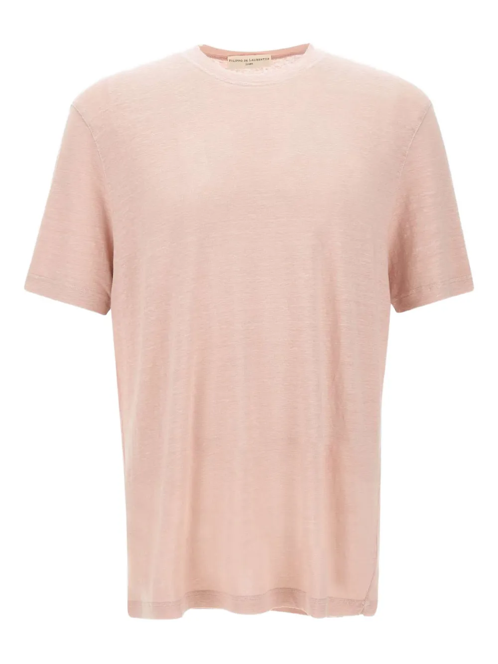 Filippo De Laurentiis T-shirt met ronde hals Roze
