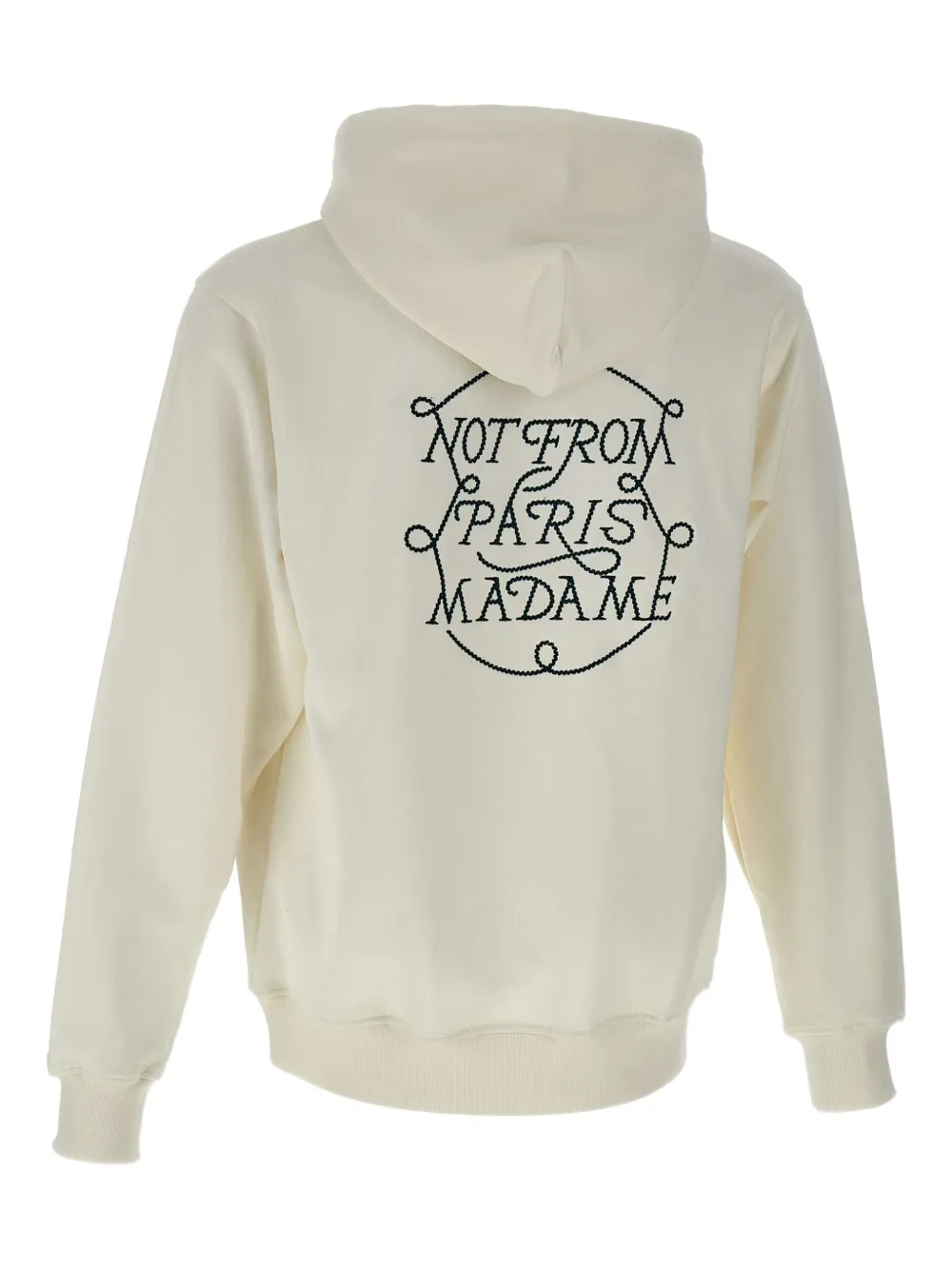 Drôle De Monsieur embroidered-motif cotton hoodie | Hoodies | Image 2