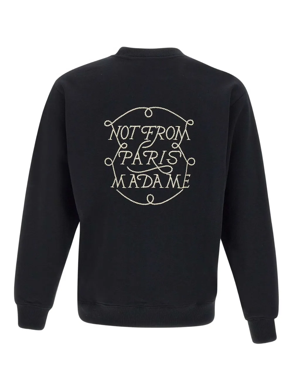 Drôle De Monsieur Overhemd met patroon Zwart