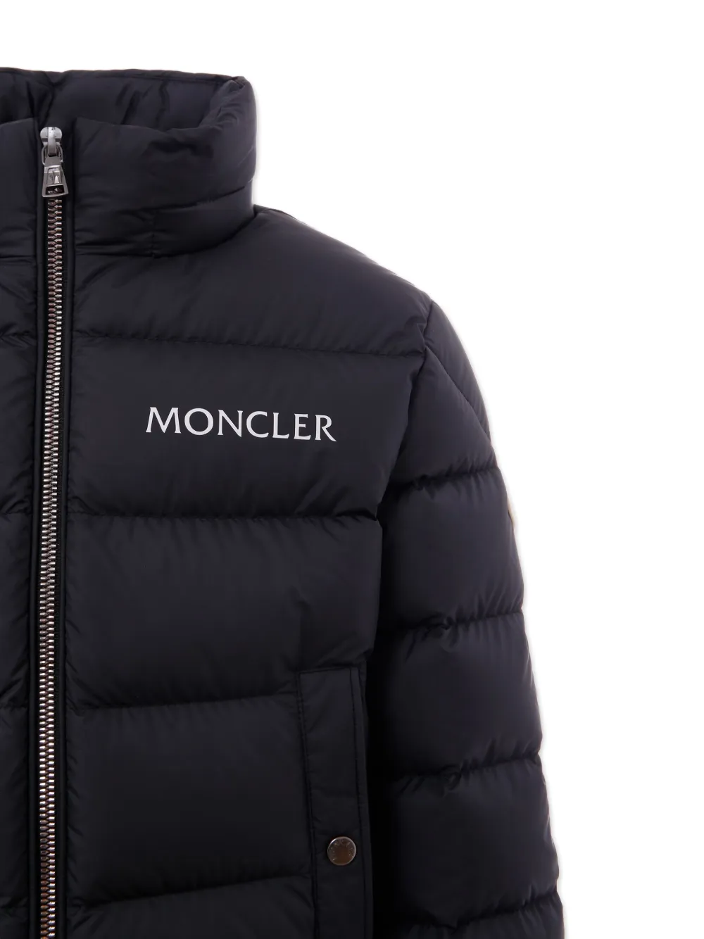 Moncler Enfant Joe quilted jacket Zwart