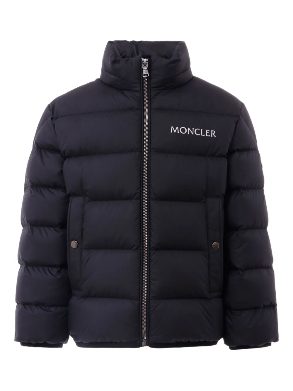 Moncler Enfant Joe quilted jacket Zwart