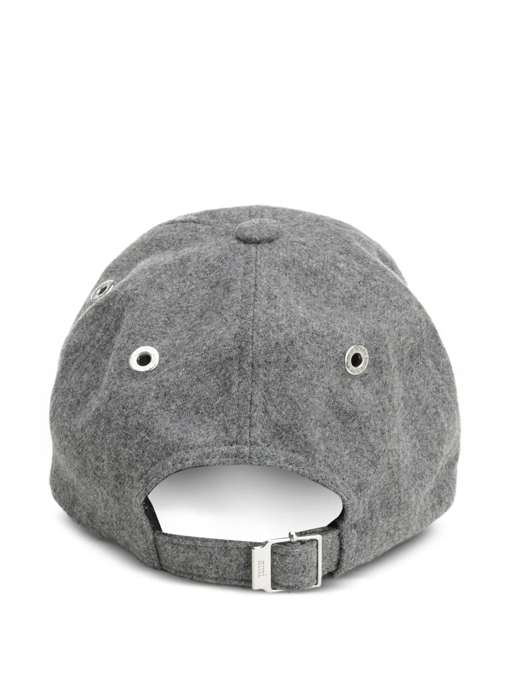 AMI Paris mélange-effect curved-peak cap | Women | Image 2