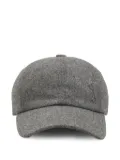 AMI Paris Ami de Coeur cotton embossed cap - Grey