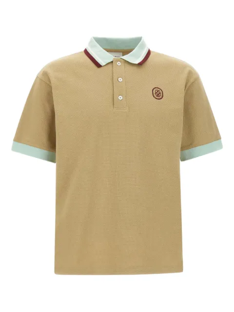 Drôle De Monsieur D Miroir piqué polo shirt