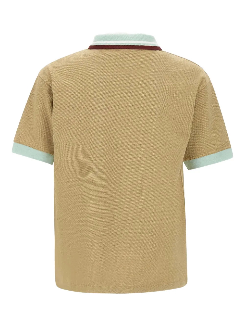 Drôle De Monsieur D Miroir piqué poloshirt Beige