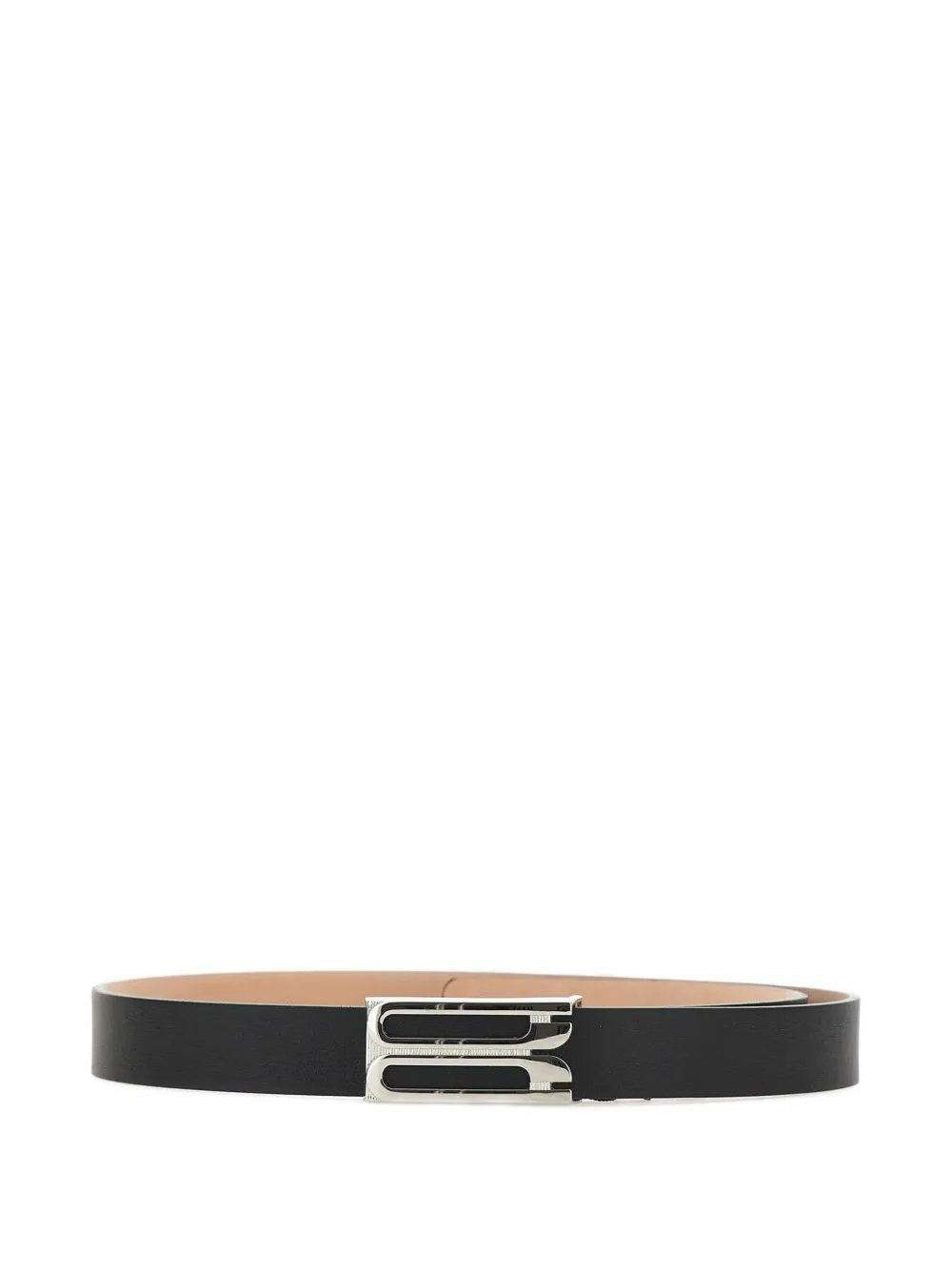 Victoria Beckham buckle leather belt Zwart