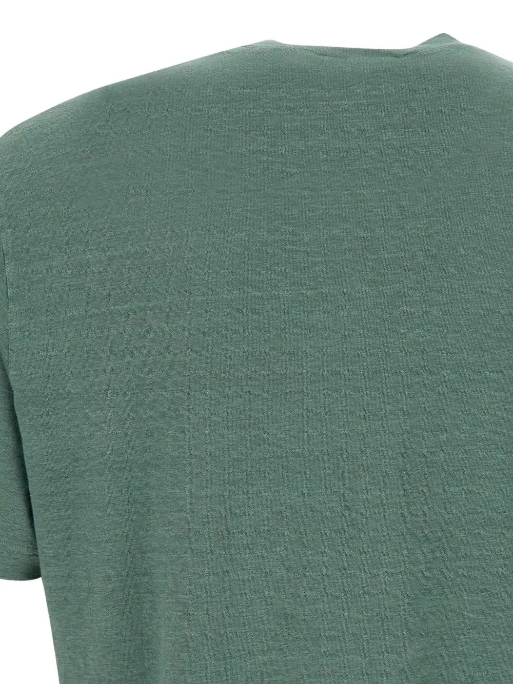 Filippo De Laurentiis crew-neck linen-blend t-shirt Groen