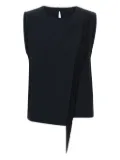 kaos fringe-detailing top - Black