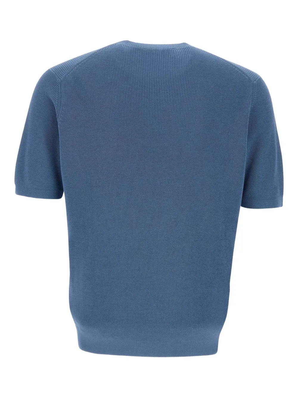 Filippo De Laurentiis Short-sleeve Ribbed-knit Sweater