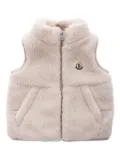 Moncler Enfant Ernest reversible quilted gilet - Neutrals