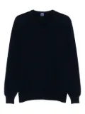 Fedeli V-neck cashmere sweater - Blue