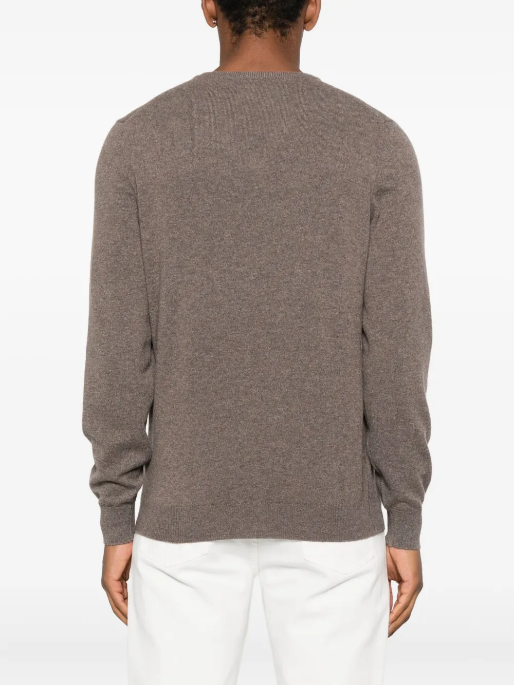 Fedeli v-neck sweater Bruin