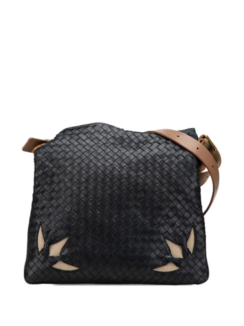 Bottega Veneta Pre-Owned sac à bandoulière en Nappa Intrecciato Marquise Flower (2000-2007)