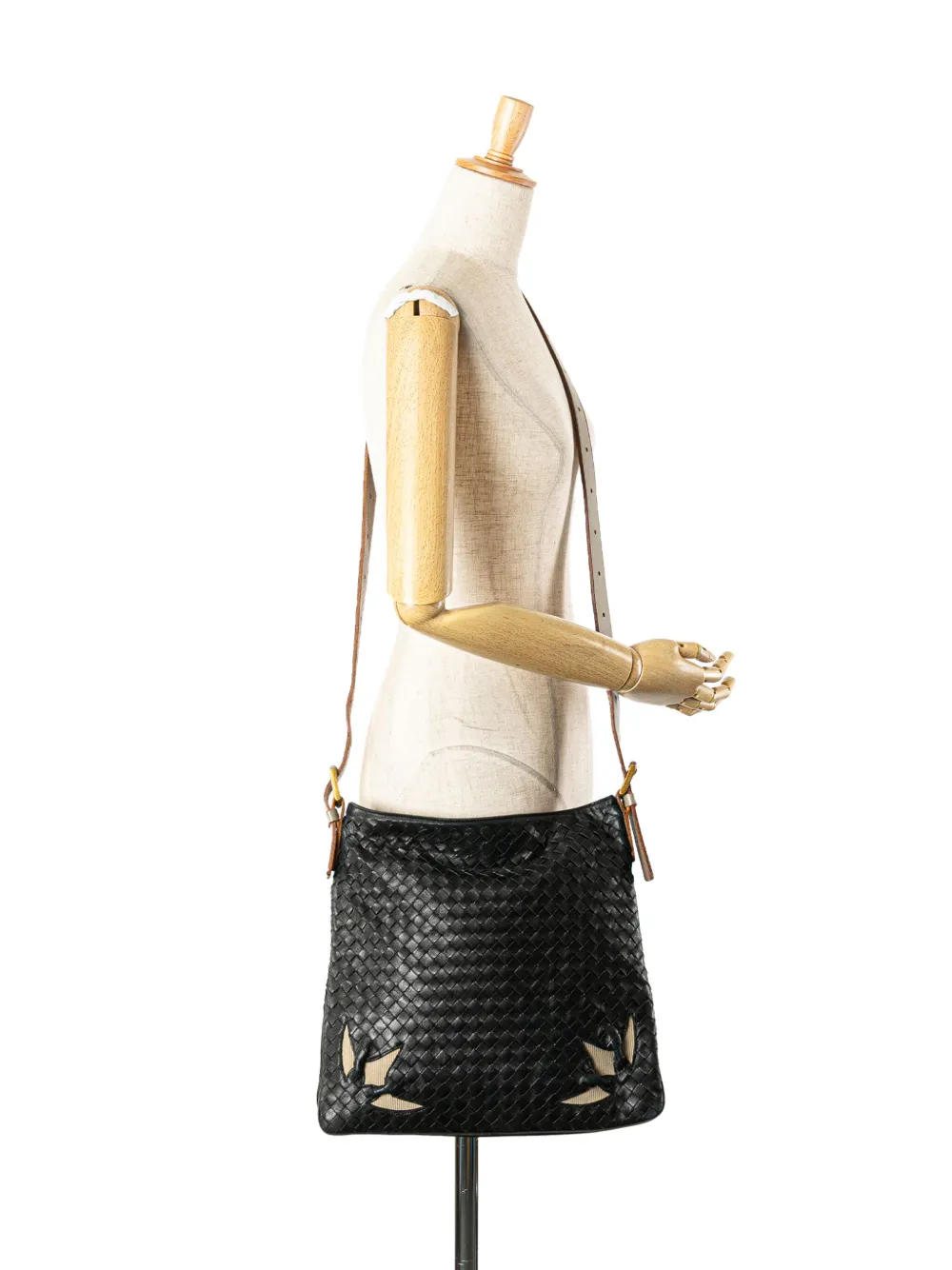 Bottega Veneta Pre-Owned 2000-2007 Nappa Intrecciato Marquise Flower crossbody bag | Pre-Owned | Image 2