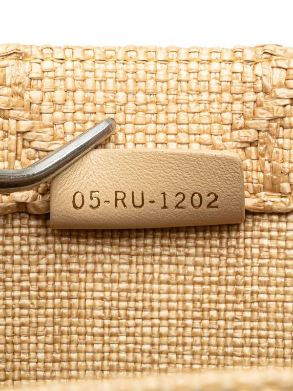 Christian Dior Pre-Owned Bolso Shopper Book Pequeño De Rafia Con