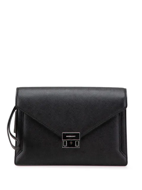Burberry Pre-Owned 2000-2017 Leather clutch bag