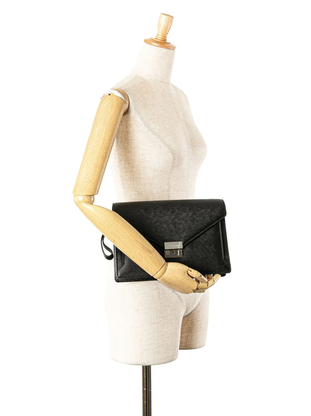 Burberry Pre-Owned 2000-2017 Leather clutch bag | Pre-Owned | Image 2
