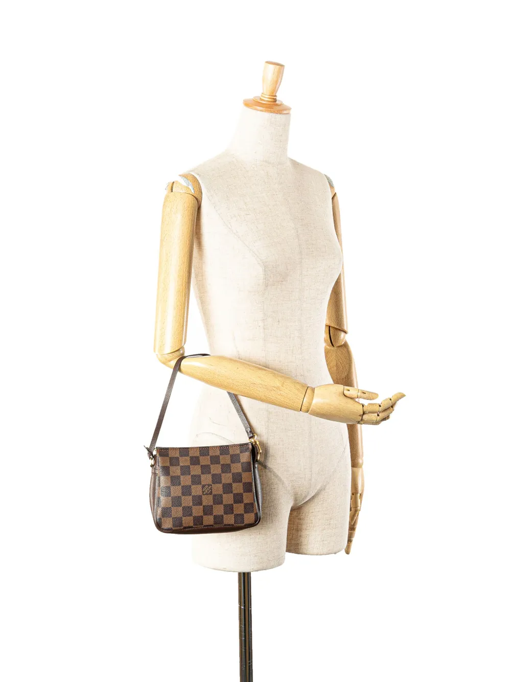 Louis Vuitton Pre-Owned 2003 Damier Ebene Trousse Pochette handbag | Pre-Owned | Image 2