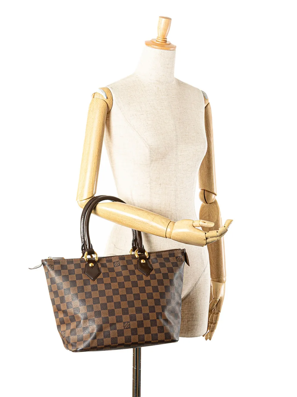 Louis Vuitton Pre-Owned 2008 Damier Ebene Saleya PM Handtasche | Pre-owned & Archive | Image 2
