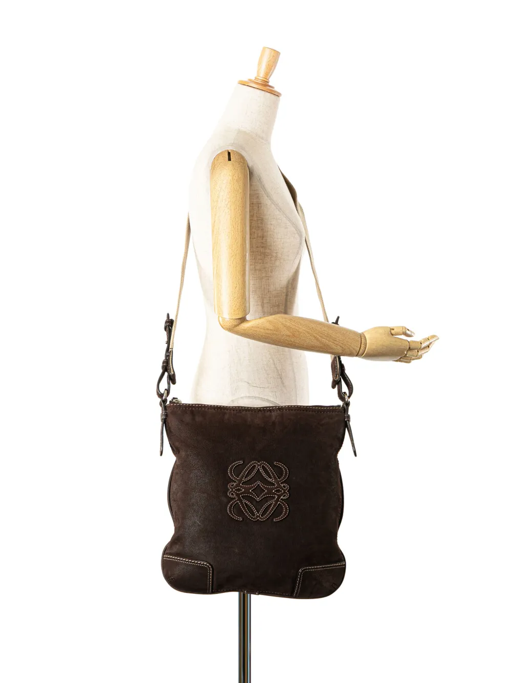 Loewe Pre-Owned 2007 Anagram Nubuck crossbody bag | Estilos de archivo | Image 2