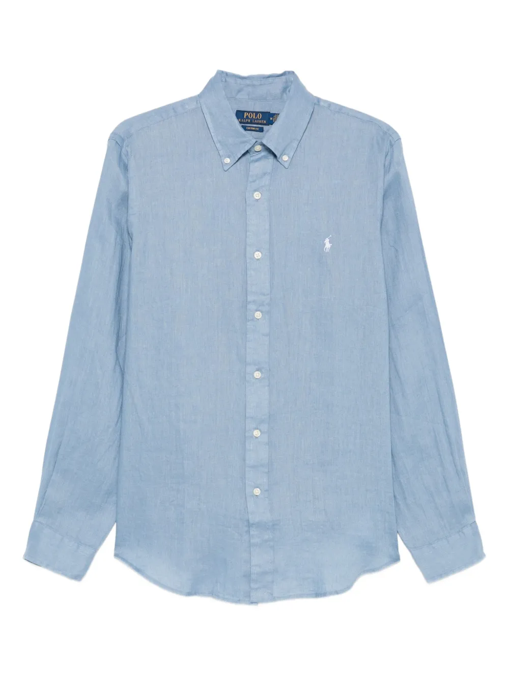 Polo Ralph Lauren long-sleeve linen shirt - ブルー Polo Ralph Lauren long-sleeve linen shirt - ブルー