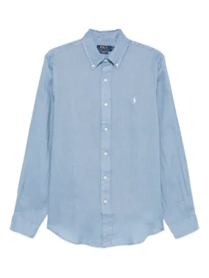 Lacoste デニムシャツ | ブルー | FARFETCH JP