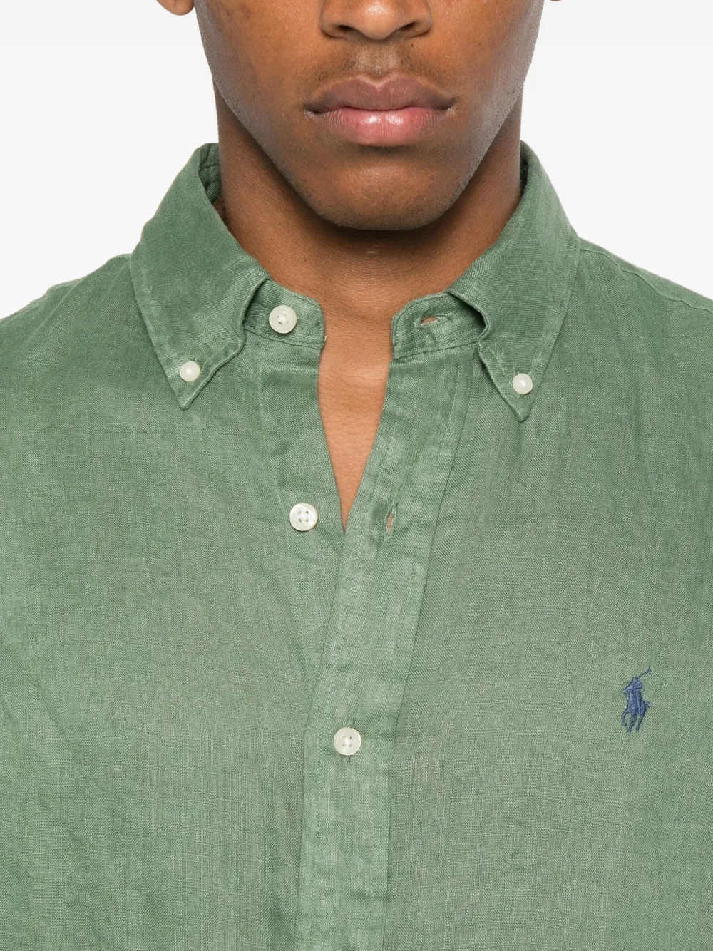 Polo Ralph Lauren Linnen overhemd Groen