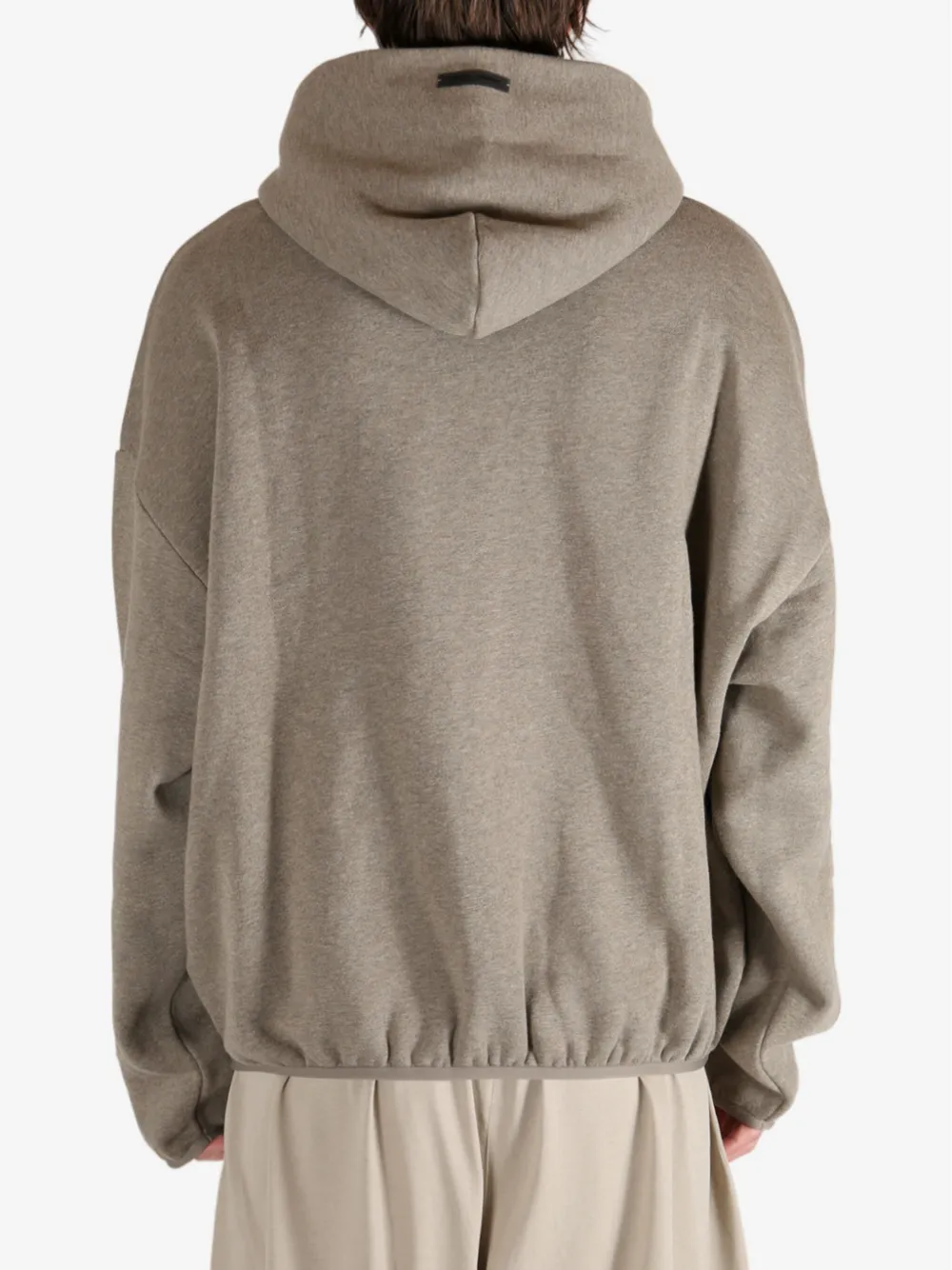 FEAR OF GOD ESSENTIALS logo-patch hoodie Bruin