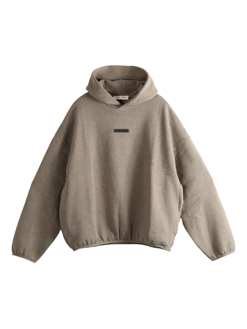 FEAR OF GOD ESSENTIALS logo-patch hoodie Bruin