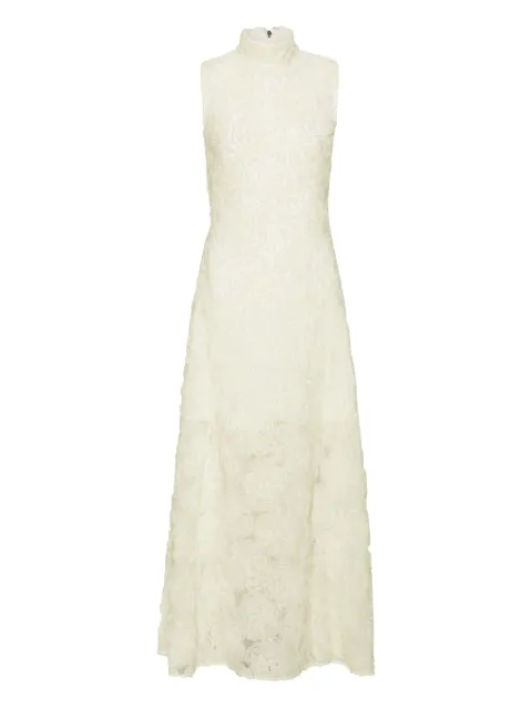 ROTATE BIRGER CHRISTENSEN floral-embroidered maxi dress