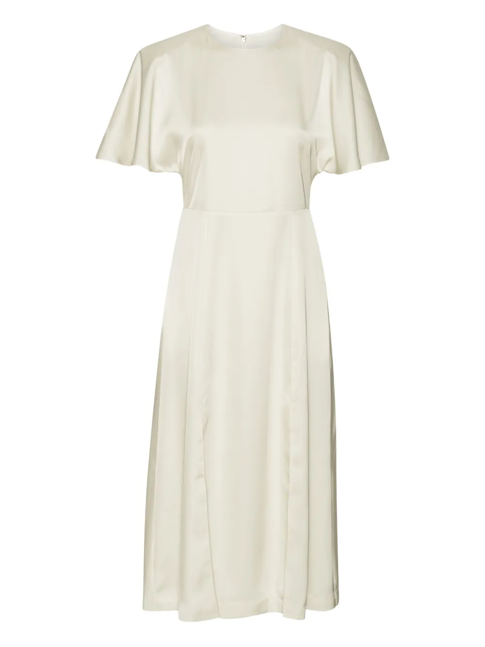 Rotate Birger Christensen Satin Slit Midi Dress