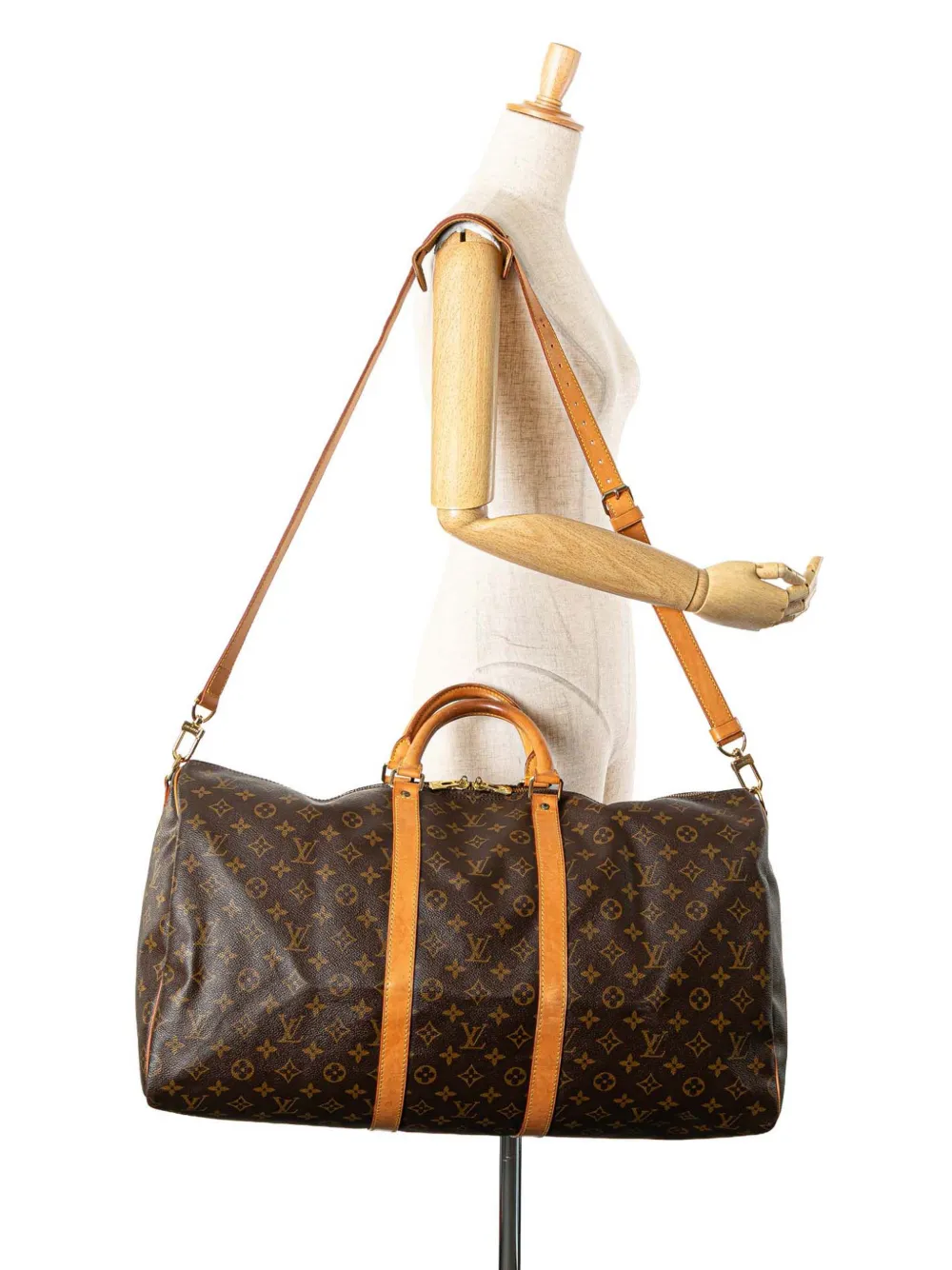Louis Vuitton Pre-Owned 1994 Monogram Keepall Bandouliere 55 travel bag | Pre-Owned | Image 2