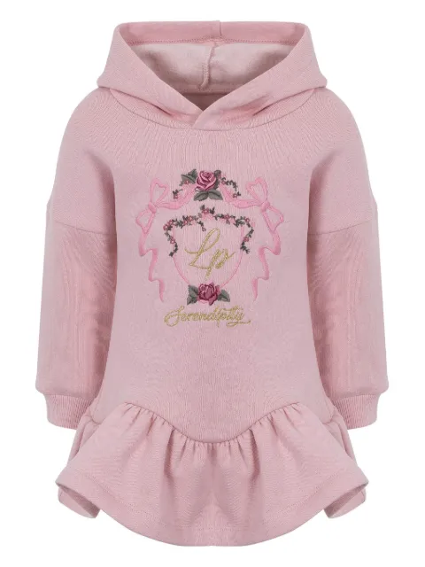 Lapin House embroidered ruffled dress