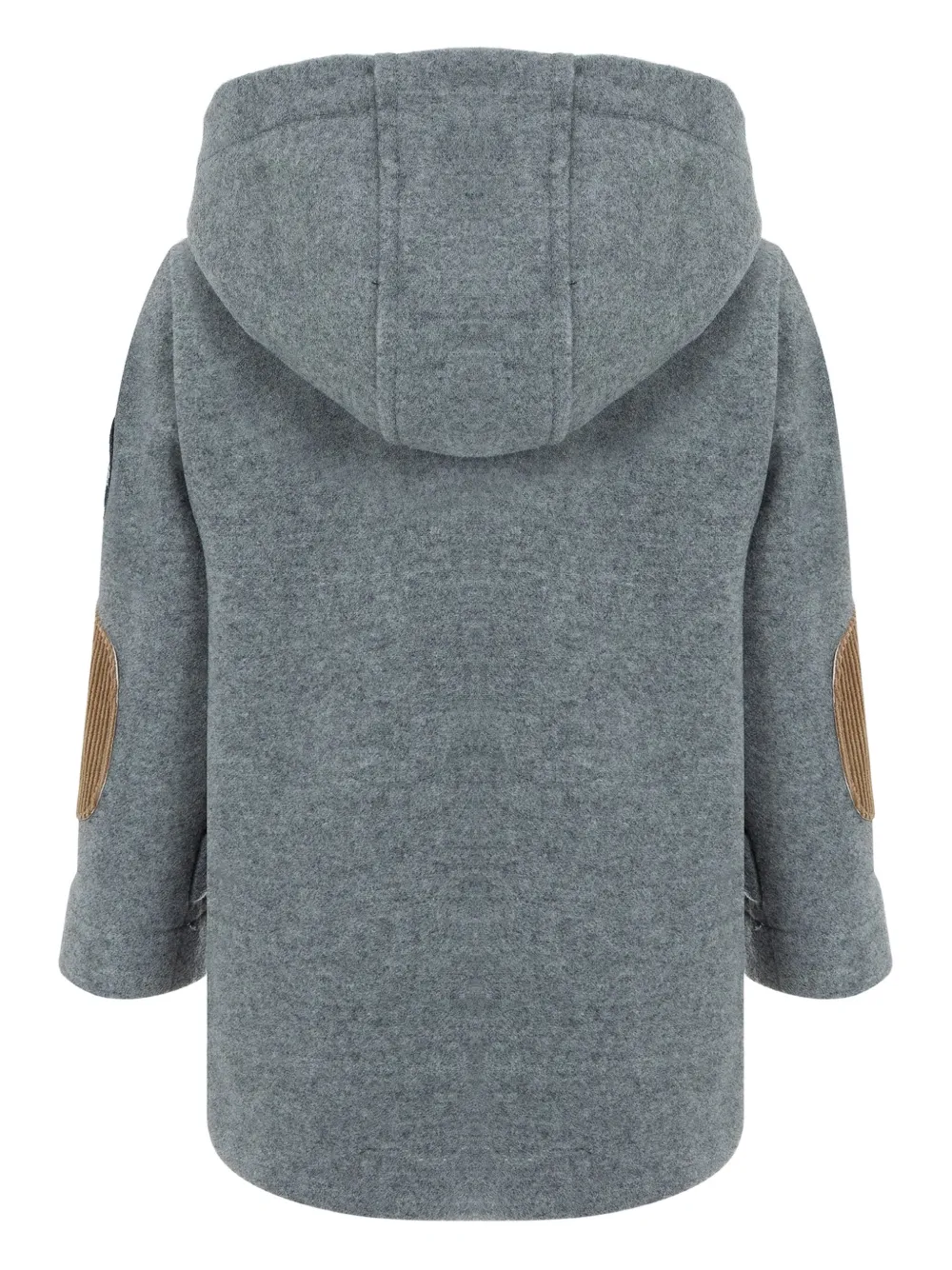 Lapin House Hooded Toggle-fastening Jacket In Gray