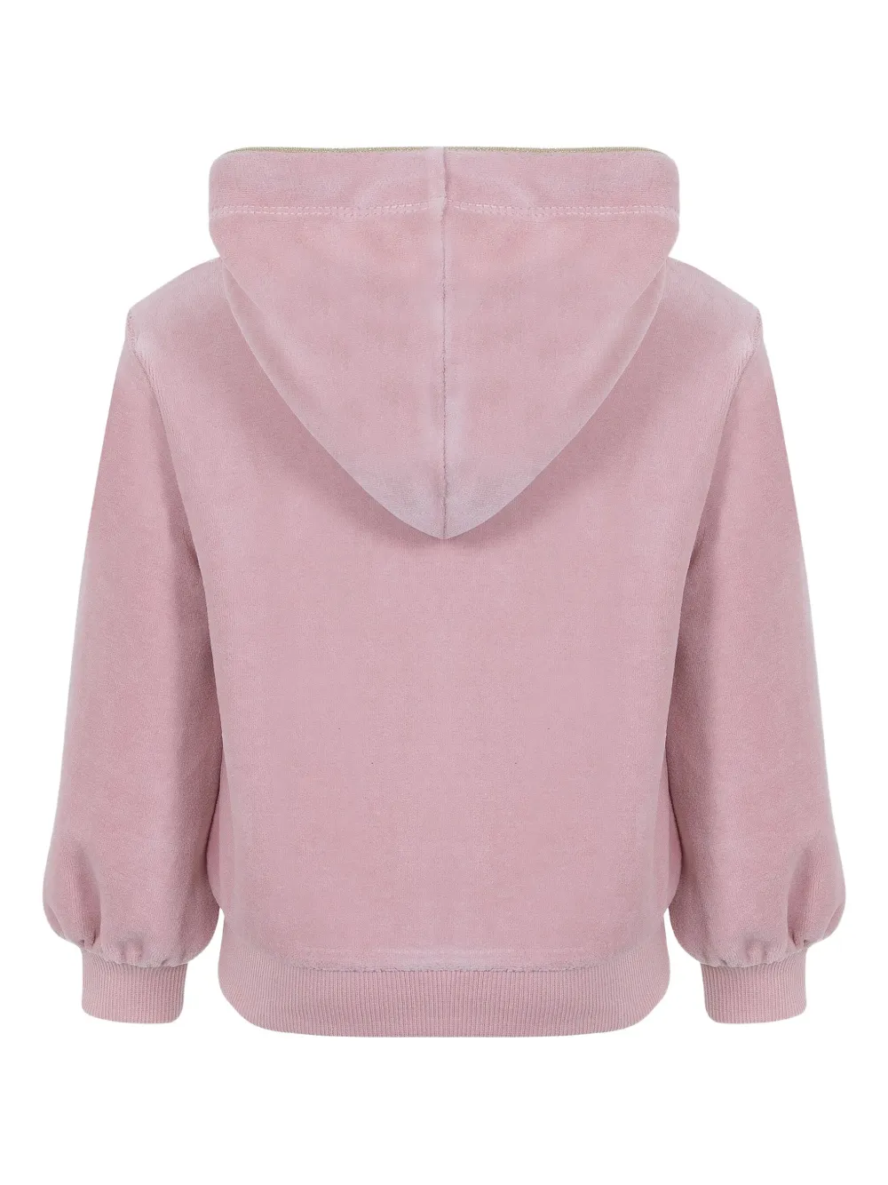 Lapin House Butterfly-print Velour Tracksuit In Pink