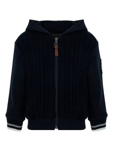 Lapin House hoodie tejido de ochos