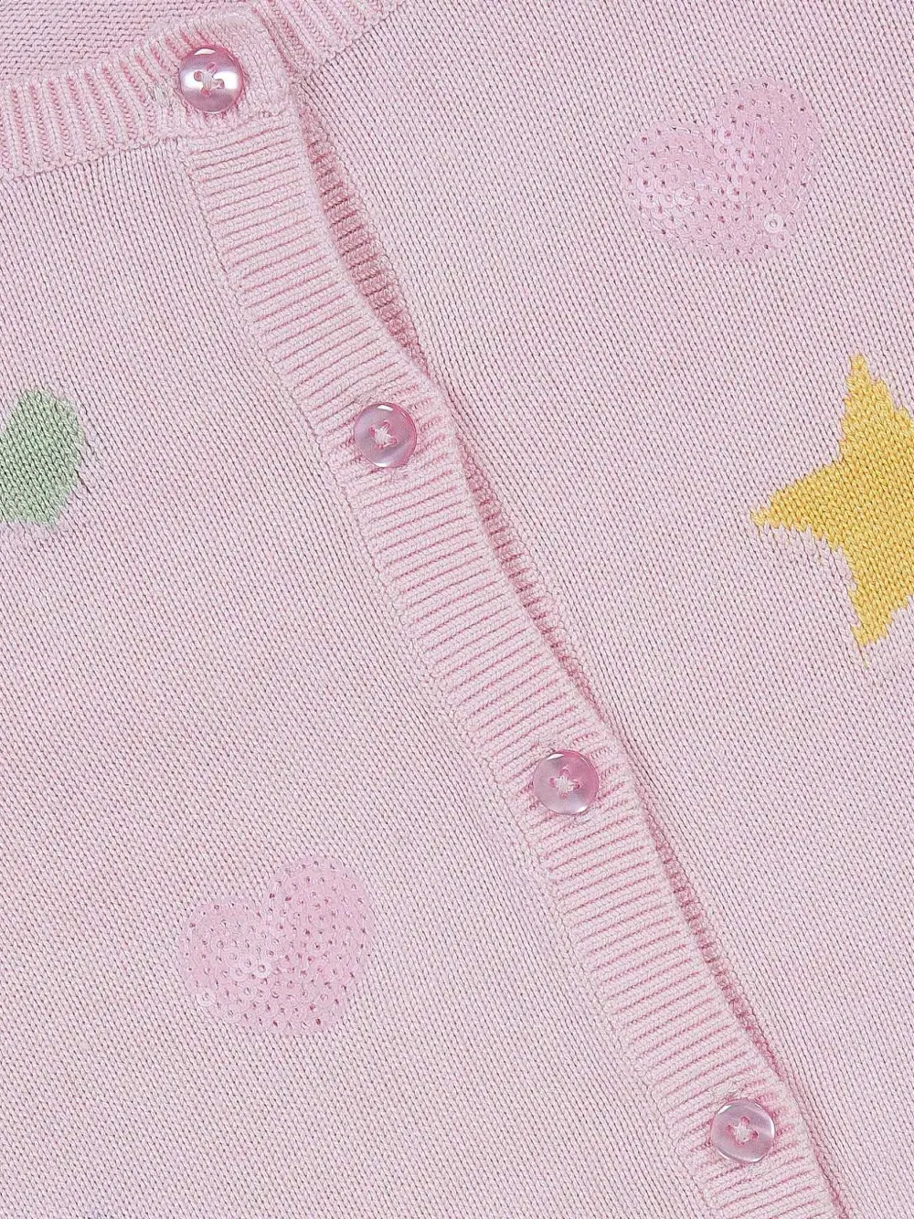 Lapin House Verfraaid vest Roze